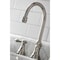 Kingston Brass KS2988BAL Heirloom Widespread Bathroom Faucet W/ Brass Pop-Up, Nickel KS2988BAL - alternate 6